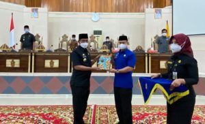 Ranperda Pertanggungjawaban Pelaksanaan APBD 2020 Wajo Diserahkan