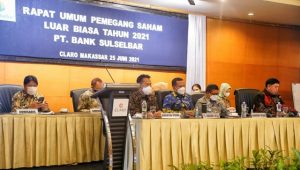 Salah Satu Pemegang Saham, Bupati Majene Ikut RUPS Bank Sulselbar