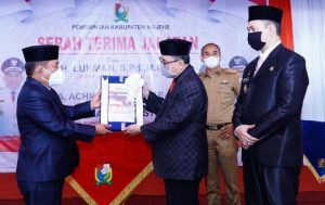 Sertijab Bupati Majene. AST : Tidak Ada Lagi Nomor 1 dan 2 Demi Majene Rumah Kita