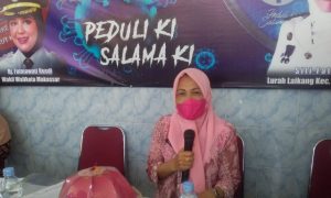 Lurah Laikang Sitti Fatimah Kumpulkan Detektor dan Nakes