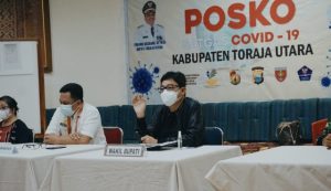 Redam Kepanikan di Masyarakat, Pemda Torut Tempuh Langkah Cepat Tangani Lonjakan Covid-19