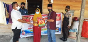 Polres Pasangkayu Datangi Rumah Warga Miskin, Bawa 300 Bungkus Daging Qurban