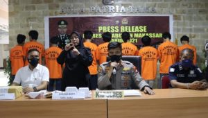 Operasi Antik, Polres Pelabuhan Makassar Ciduk 29 Pelaku Sabu