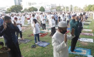 Majene Zona Orange, Shalat Idul Adha Dialihkan di Rumah Masing-masing