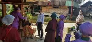 Polres Toraja Utara Terus Dampingi Giat Tracer covid-19