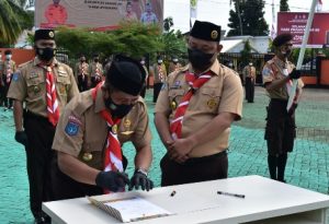 Hari Pramuka ke-60, SAR Mamuju Goes To School