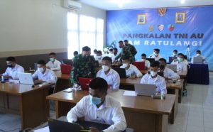 Tes Psikologi Calon Siswa Tamtama PK TNI AU Gelombang III TA 2021 di Lanud Sam Ratulangi