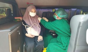 5.000 Pelajar dan Masyarakat Divaksin di SMA 1 Medan