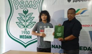 Resmi Dikontrak, Luis Irsandi Kini Berseragam PSMS