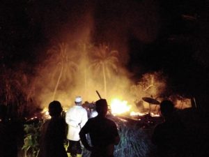 Rumah Petani Dg. Makkalu di Wajo Ludes Dilalap Api