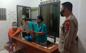 18 Tahanan Polres Tana Toraja Divaksin