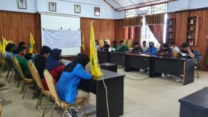 Hari Tani, Puluhan Pemuda dan Mahasiswa Unras di Kantor Bupati Majene. Ini Tuntutannya