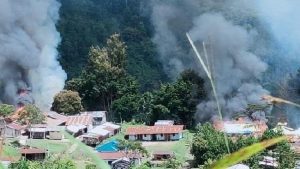 KKB Bakar Puskesmas di Pegunungan Bintang, Tiga Nakes Dilaporkan Menghilang
