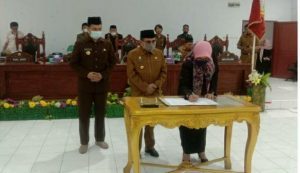 DPRD dan Pemkab Majene Sepakati APBD-Perubahan 2021