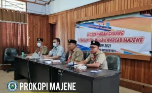 Arismunandar Kalma Aklamasi Nakhodai Gerakan Pramuka Kwarcab Majene 2021-2026