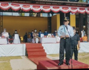 Upacara Peringatan Hari Sumpah Pemuda, Bupati Torut Ajak Pemuda Giat Belajar