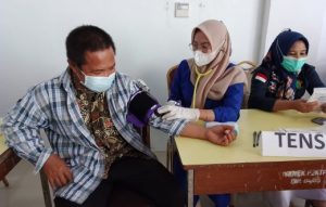 RSUD Majene Gandeng Polres Gelar Percepatan Vaksin Boster untuk Nakes