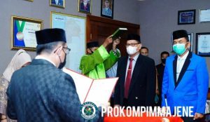 Dua Pejabat Pimpinan Tinggi Pratama Pemkab Majene Dilantik