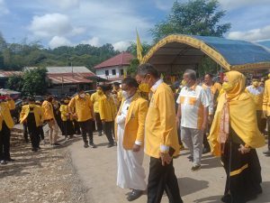 HUT Partai Golkar Dirangkaikan dengan Peresmian Kantor DPD II Golkar Torut