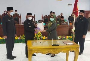 DPRD Majene Sahkan APBD 2022 Sebesar Rp 861 Miliar