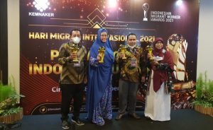 Raih Penghargaan IMWA, Satgas PPMI Parepare Terbaik di Indonesia