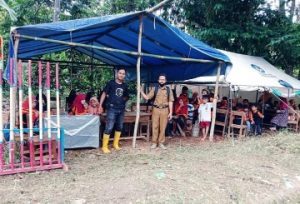 Miris, Siswa SDN 30 Babasondong Belajar di Tenda Darurat