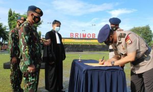 Danyon Brimob Parepare Pimpin Sertijab Dan Pelepasan Personel Batalyon B Pelopor