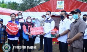 Kembali, Korban Gempa Bumi di Malunda Dapat Bantuan dari Pemkab Majene