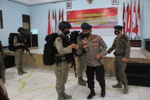 Anggota Brimob Parepare Dikirim ke Papua. Kapolres: Jaga Kepercayaan