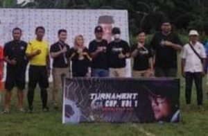 Jaring Bibit Pemain Bola, Wakil Ketua DPRD Gowa Andi Tenri Indah Gelar Turnamen DM Cup I