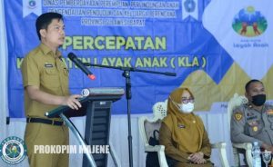 Pemkab Majene Gelar Persiapan Sambut Tim Penilai Kabupaten Layak Anak 2022