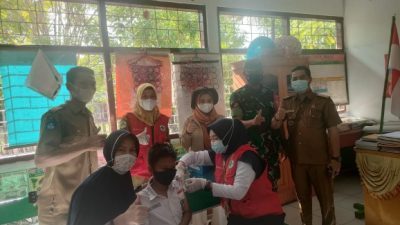 84 Siswa SDN 235 Cege Bone, Setelah Divaksin Lanjut Observasi 15 Menit