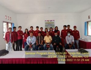 Seminar Program Kerja KKN UKI Toraja, Ini Tanggapan Tokoh Masyarakat