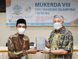 Bupati Pinrang Irwan Hamid Hadiri Mukerda VIII Wahdah Islamiyah Pinrang