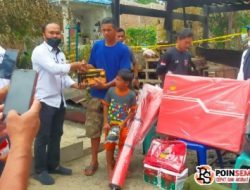 Salurkan Bantuan Korban Kebakaran, Pemkab Pinrang Ikut Bersedih
