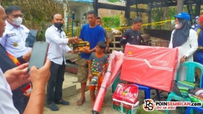 Salurkan Bantuan Korban Kebakaran, Pemkab Pinrang Ikut Bersedih