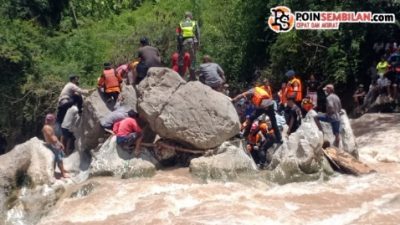 Tim SAR Brimob Parepare, Basarnas dan Potensi SAR Lainnya Temukan Jasad Korban Tenggelam di Toraja