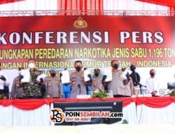 Berhasil Ungkap Sabu 1,196 Ton, Kapolri: Kita Jaga Program Pemerintah Wujudkan SDM Unggul