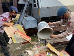 Sisi Lain Kehidupan Pasukan Brimob Bone, Ternyata Juga Peduli Lingkungan
