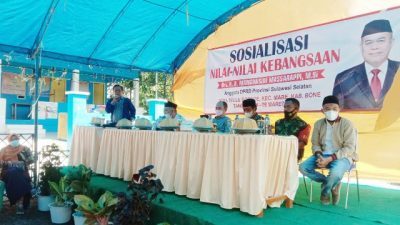 Serap Aspirasi, Anggota DPRD Sulsel Andi Mangunsidi Reses di Dua Desa di Kecamatan Mare