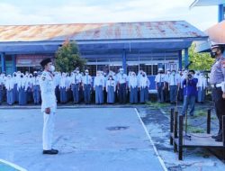 Menjadi inspektur upacara di SMP Negeri 9 Parepare, Para perwira lantas sampaikan ini ke siswa