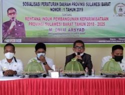 Di Banggae, Anggota DPRD Sulbar Dalif Arsyad Gelar Sosperda