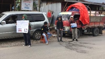 Himpunan Mahasiswa Teknik Sipil UKI Toraja Galang Dana untuk Korban Kebakaran di Balusu