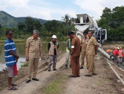 Habiskan Anggaran Rp 100 Milyar, Bupati Pinrang Harap Saluran Induk Pekkabata Berkualitas Baik