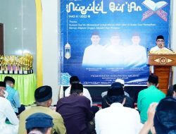 Malam Nuzulul Quran 1443 Hijriah di Majene. AST: Mari Bersatu Bangun Majene Rumah Kita