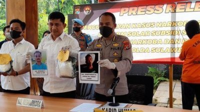 Sembunyikan Narkoba di Rak Telur