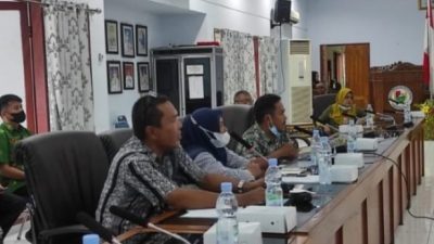 Dinsos Majene, Hadiri Undangan Raker Bersama Komisi III DPRD Majene