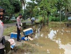 Banjir di Sejumlah Titik, Brimob Bone Langsung Terjunkan Tim SAR
