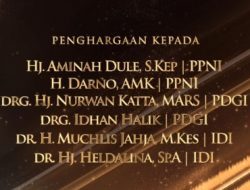 26 Orang Terima Award di Puncak Perayaan HUT RSUD Majene ke-35, Mulai Satpam Hingga Dokter