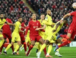 Dibiarkan Unggul 2-0 Babak Pertama, Liverpool Bangkit Balas 3 Gol, Villarreal Tertunduk Lesu